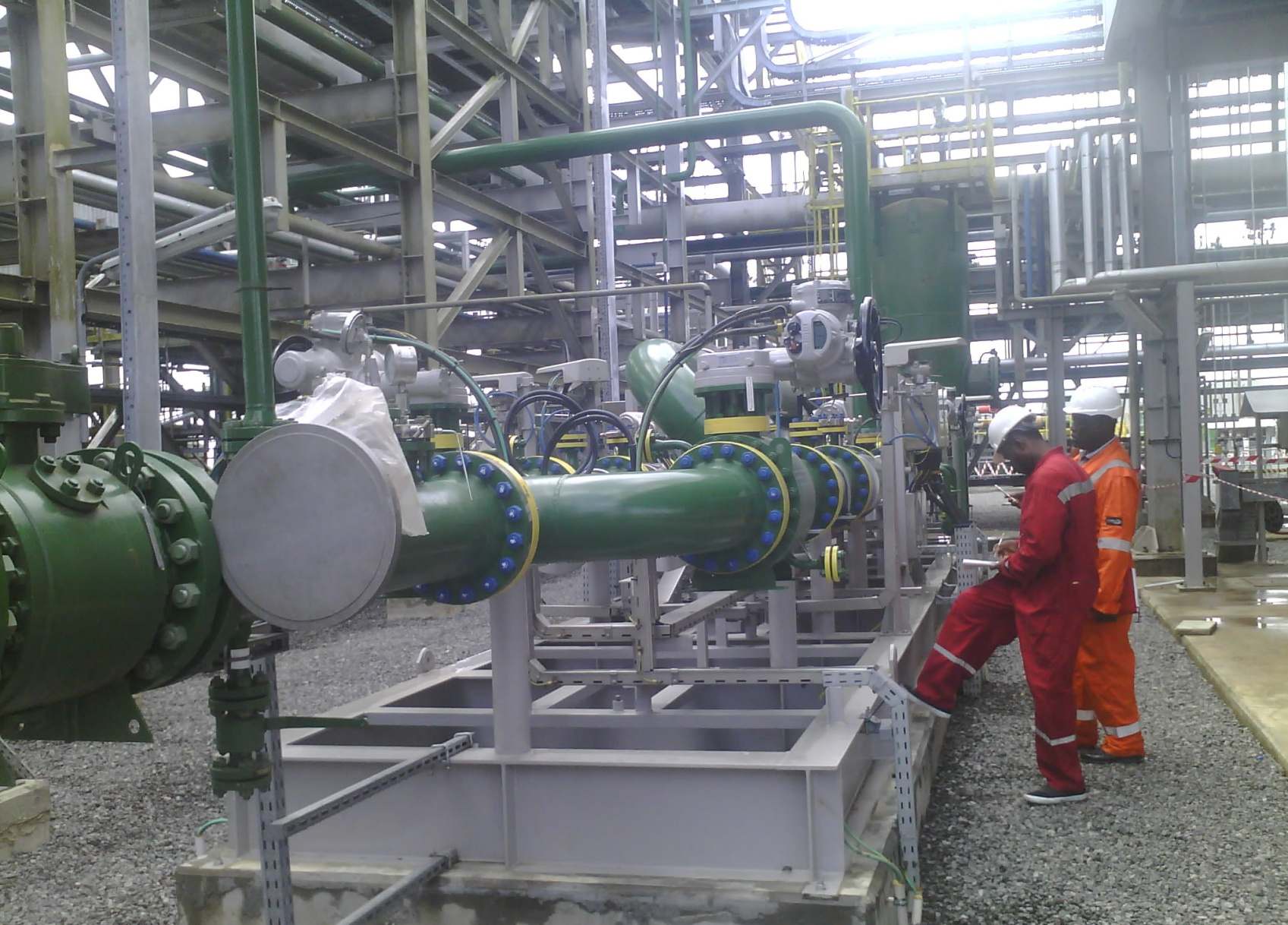 Thrust Engineering integrity checks on a metering skid